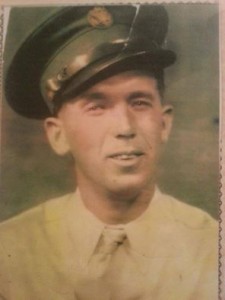 My uncle, Lawrence Roberts. He was my Dad's oldest brother and they were close. When grandpa Roberts passed away, he basically became the father in the family. He served as a tail gunner during World War II.